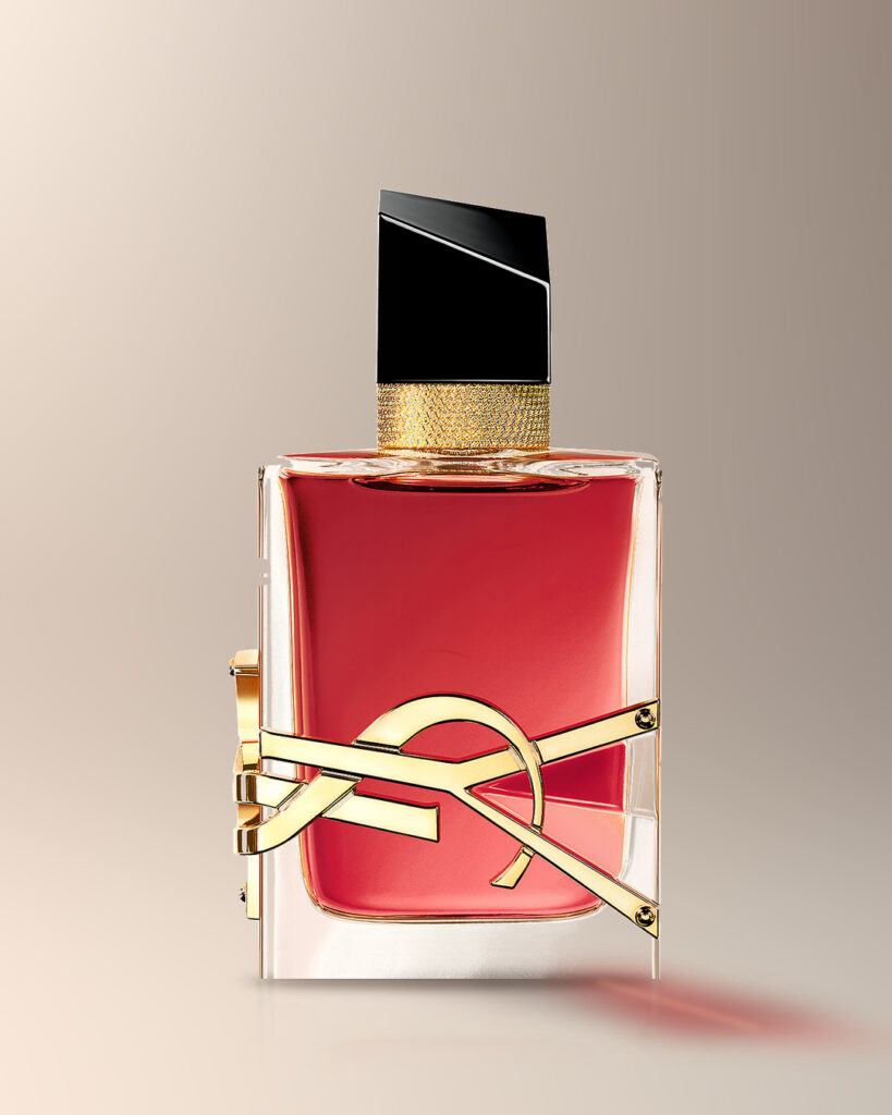 Flacon de parum rouge
