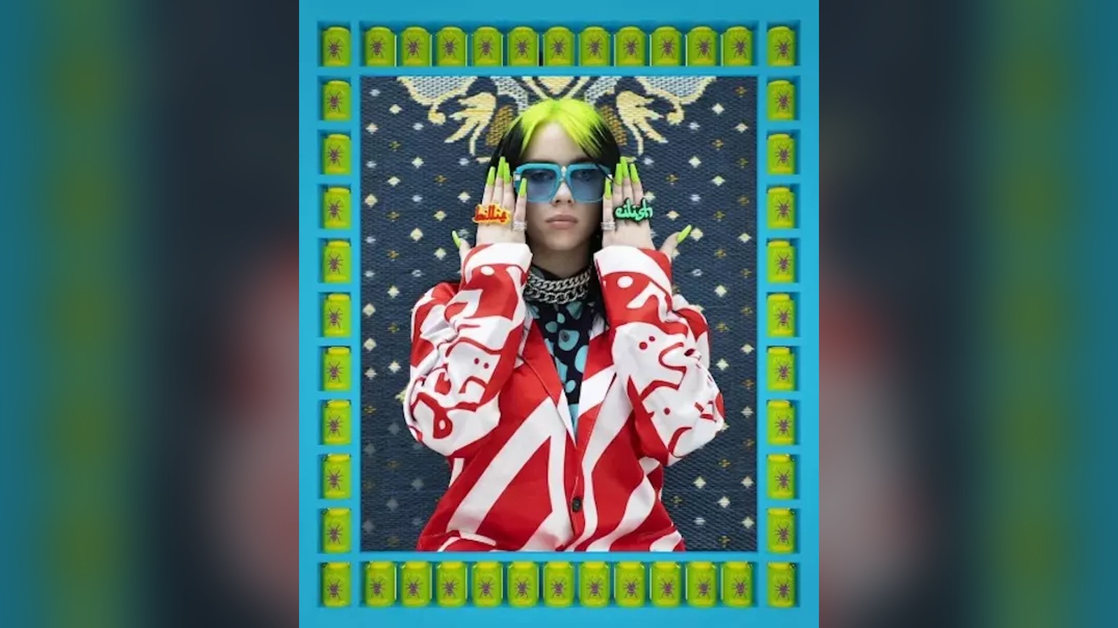 Billie Eilish, dans le panthéon des Rock Stars de Hassan HAjjaj.